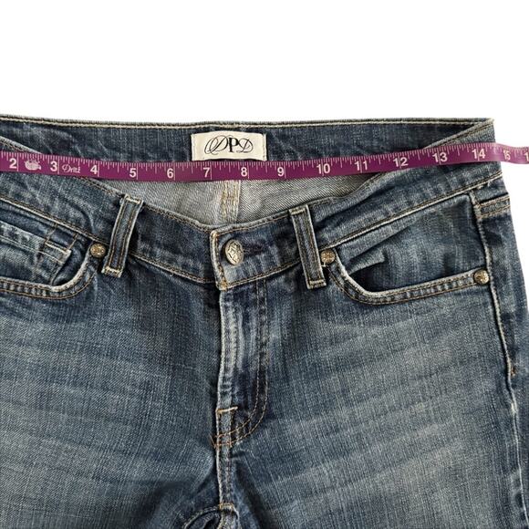 DPD Bootcut Jeans Women's Sz 27 Y2K Embroidered pockets 90s Vintage Retro - Picture 8 of 11
